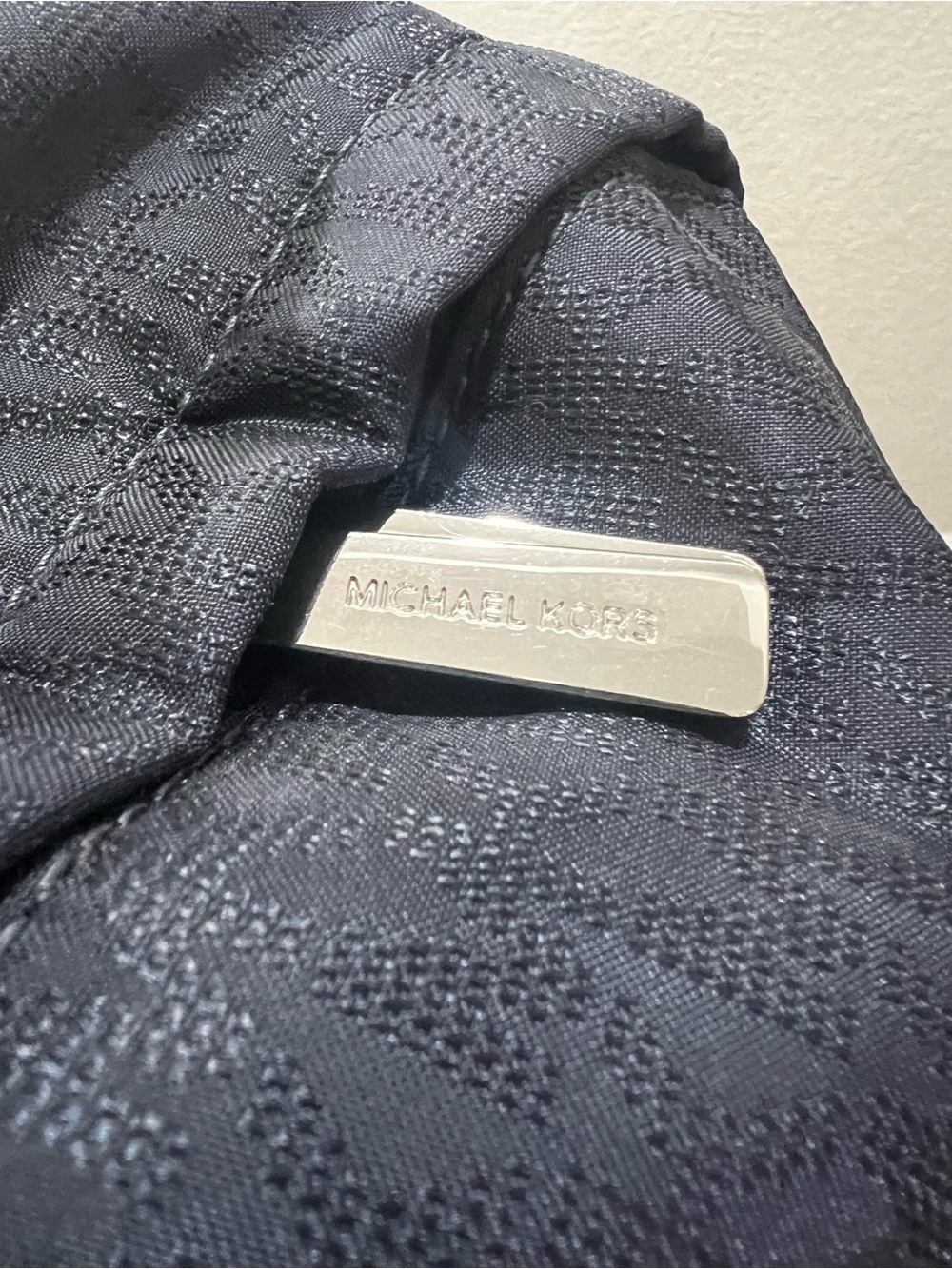 NWOT Brand New Michael Kors Navy Backpack - Picture 7 of 9